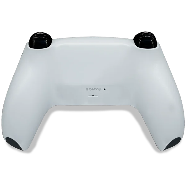 PS5 DualSense White mit TMR-Sticks, Rückseite