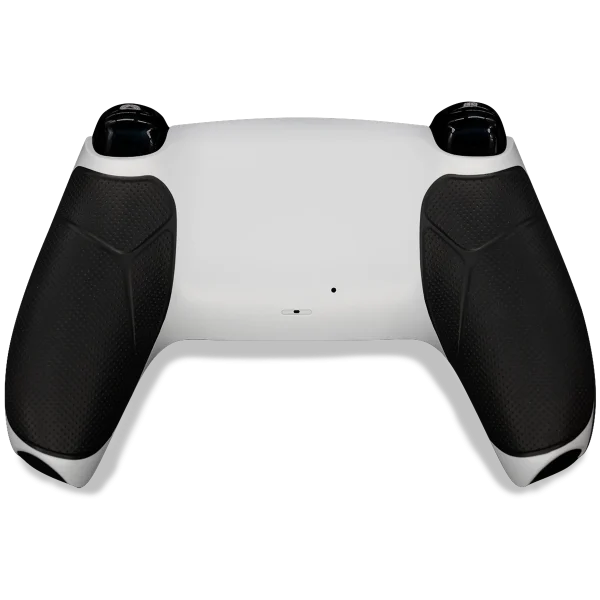 PS5 DualSense White mit TMR-Sticks, Rubberized Grip Rückschale, Rückseite