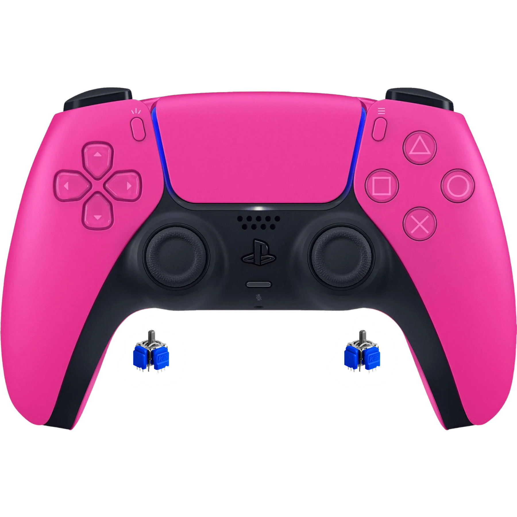 PS5 DualSense Controller mit TMR Sticks – Nova Pink | Kein Stick Drift