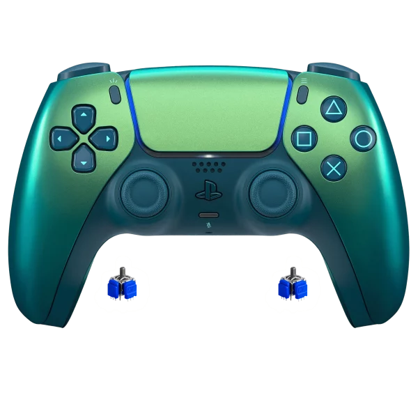 PS5 DualSense Chroma Teal mit TMR-Sticks