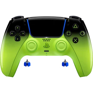 PS5 DualSense Controller mit TMR Sticks – Remix Green | Kein Stick Drift